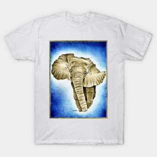 African Continent (Ben Heine) T-Shirt